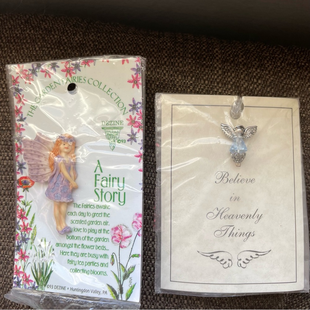 Pin Set - Fairy and Angel